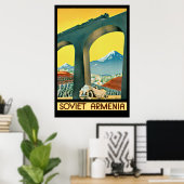 ソ連アルメニア ポスター (ホームオフィス)