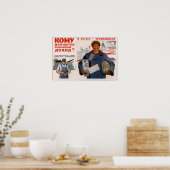 ソ連アンチ資本主義1950 ポスター (キッチン)