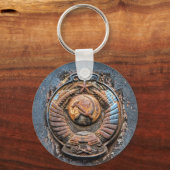 ソ連コート・オブ・アームズ キーホルダー (正面)