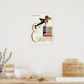 ソ連サーカスピエロイェンギバロフ1969 ポスター (キッチン)