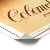 ソ連シャンパン広告1952年 ポスター (角)