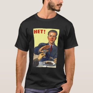 ソ連ソロシアの連プロパガンダノンアルコール Tシャツ
