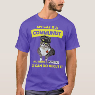 ソ連ソ連の猫ミーム私の猫はコモン Tシャツ