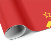 ソ連ソ連国旗の赤鎌とハンマー ラッピングペーパー (ロールコーナー)