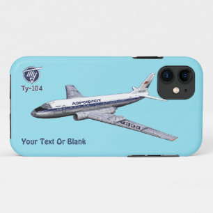 ソ連トゥポレフ(Туполев) Tu-104旅客機 iPhone 11 ケース