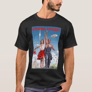 ソ連プロパガンダポスター宇宙ソ連共産主義 Tシャツ
