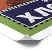 ソ連プロパガンダ歯磨き粉の幸せおもしろいな男 ポスター (角)