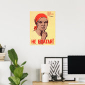 ソ連プロパガンダ ポスター (ホームオフィス)