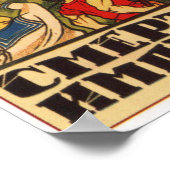 ソ連ボルシェビクプロパガンダ1919 ポスター (角)