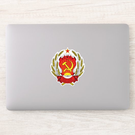 ソ連ロシアの連社会主義共和国スティック シール (コンピューター)