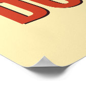 ソ連ヴィンテージのポスターとチャットしなカスタムい文字 ポスター (角)