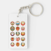 ソ連共和国 キーホルダー (裏面)