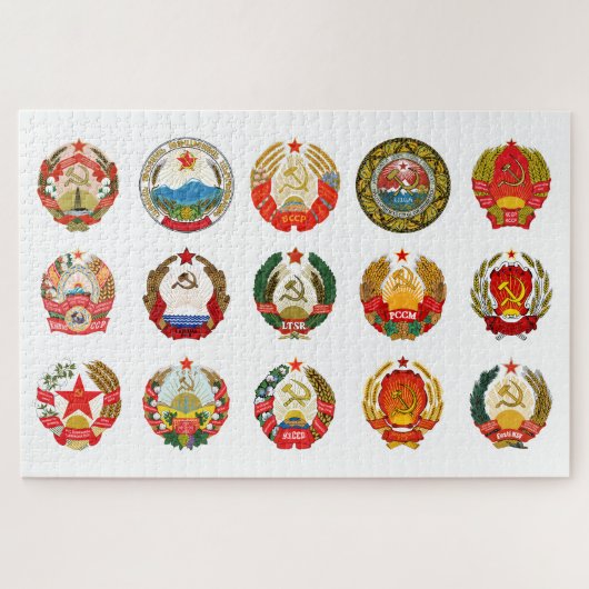 ソ連共和国 ジグソーパズル (横)