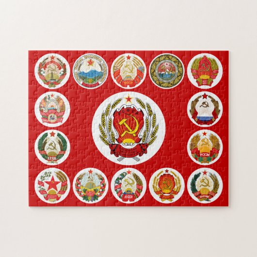 ソ連共和国 ジグソーパズル (横)