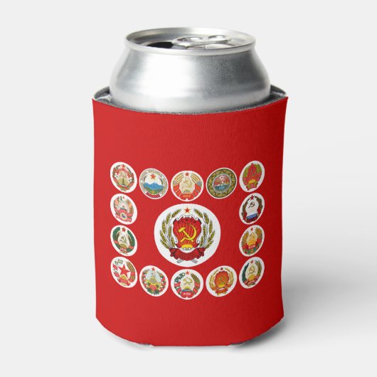 ソ連共和国 缶クーラー (缶正面)