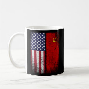 ソ連国旗の社会主義ハンマー鎌Cccp Uss コーヒーマグカップ