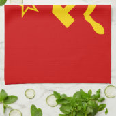 ソ連国旗 – ソ連国旗 キッチンタオル (折り畳み)