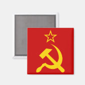 ソ連国旗 – ソ連国旗 マグネット (正面/裏面)