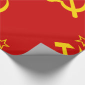 ソ連国旗 – ソ連国旗 ラッピングペーパー (角)