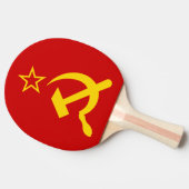 ソ連国旗 – ソ連国旗 卓球ラケット (横)