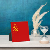 ソ連国旗 フォトプラーク (インサイチュ)
