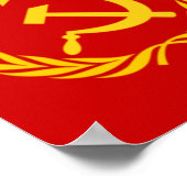 ソ連国旗 ポスター (角)