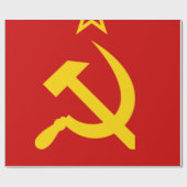 ソ連国旗 ラッピングペーパー (フラット)