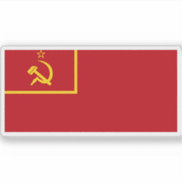 ソ連国旗（1924年） シール