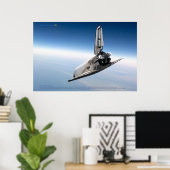 ソ連宇宙アイコン:ブラン再突入 ポスター (ホームオフィス)
