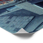 ソ連宇宙シャトルフルムーンランチパッドの概念 ポスター (角)