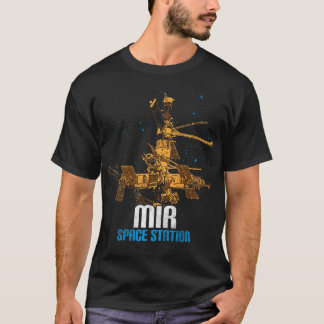 ソ連宇宙ステーションミール3 Tシャツ