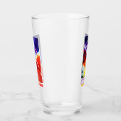 ソ連宇宙プロパガンダビアグラス タンブラーグラス (右)