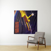 ソ連宇宙ポスタープロパガンダ タペストリー (インサイチュ(横))