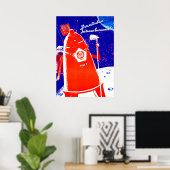 ソ連宇宙ポスタープロパガンダ ポスター (ホームオフィス)