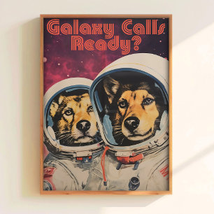 ソ連宇宙ポスター ベルカの宇宙プリント ポスター