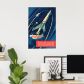 ソ連宇宙宣伝ポスター 我らの ポスター (ホームオフィス)