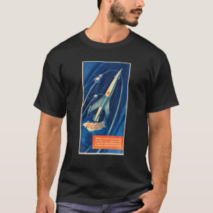 ソ連宇宙計画ソ連ソ連USSR ロシアの Ret Tシャツ