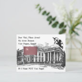 ソ連懇親会俳句はがき ポストカード (スタンド正面)