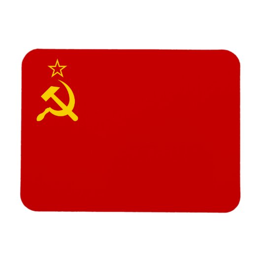 ソ連旗, ソビエト連邦, CCCP, 共産主義, レーニン マグネット (横)