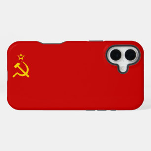 ソ連旗 iPhone 16 PLUSケース