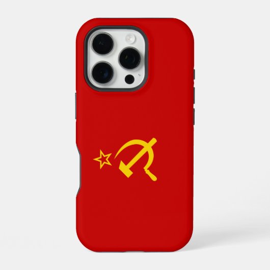 ソ連旗 iPhoneケース (裏面)