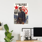 ソ連海軍募集ポスターヴィンテージロシア ポスター (ホームオフィス)