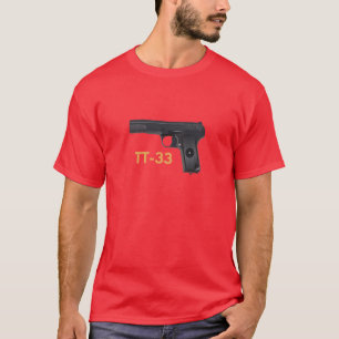 ソ連第2次世界大戦ピストルトカレフTT-33 Tシャツ