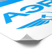 ソ連航空。 ポスター (角)