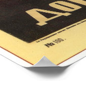 ソ連赤軍1920年 ポスター (角)