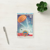 ソ連郵便切手インターコスモス ポストイット (オフィス)