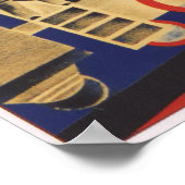 ソ連1924年鉄道 ポスター (角)