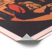 ソ連1931年鉄道 ポスター (角)