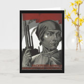 ソ連 カード (黄色い花)