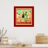 ソ連～ソ連～ソ連～CCCP～郵便切手 ポスター (キッチン)